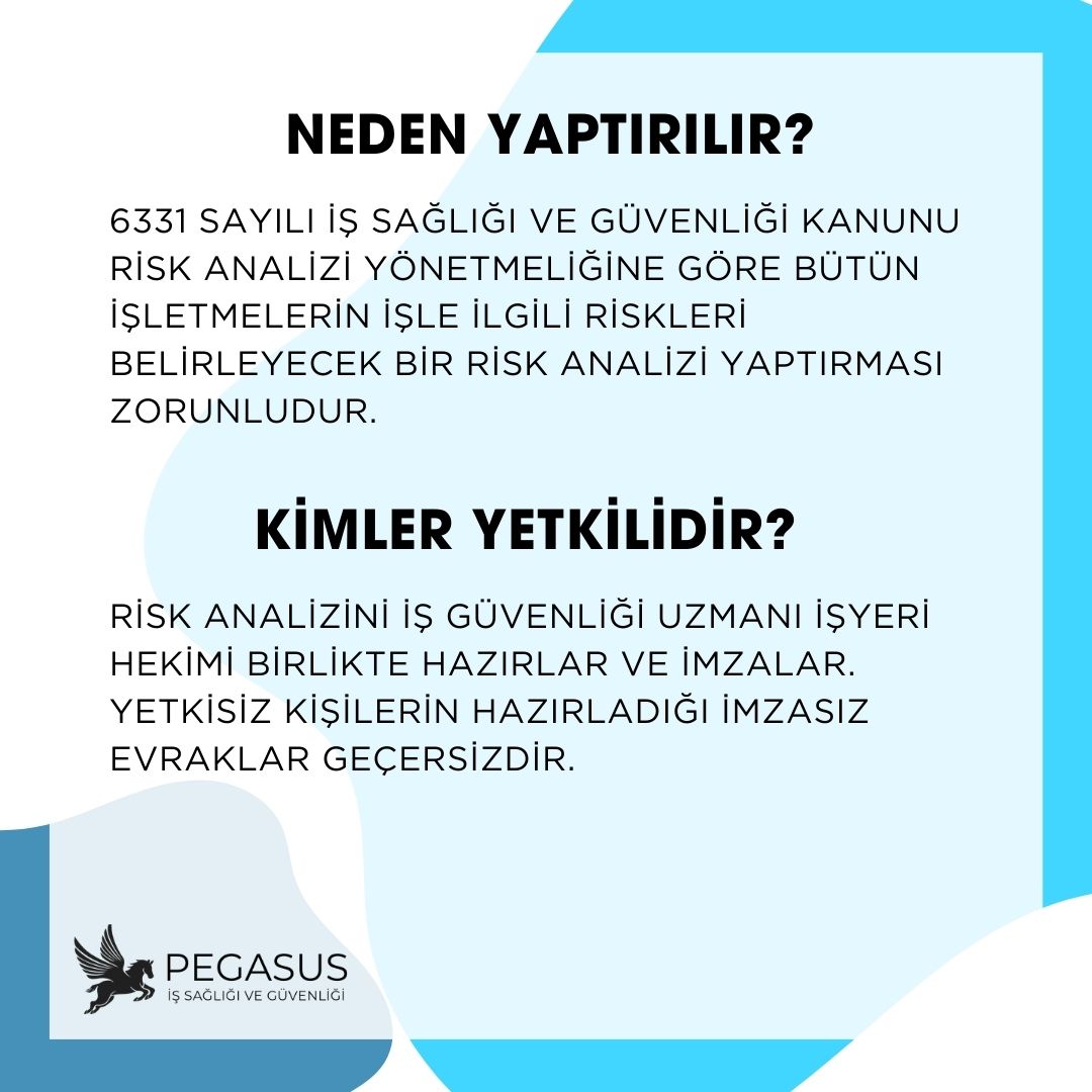 işyeri risk analizi neden yaptırılır