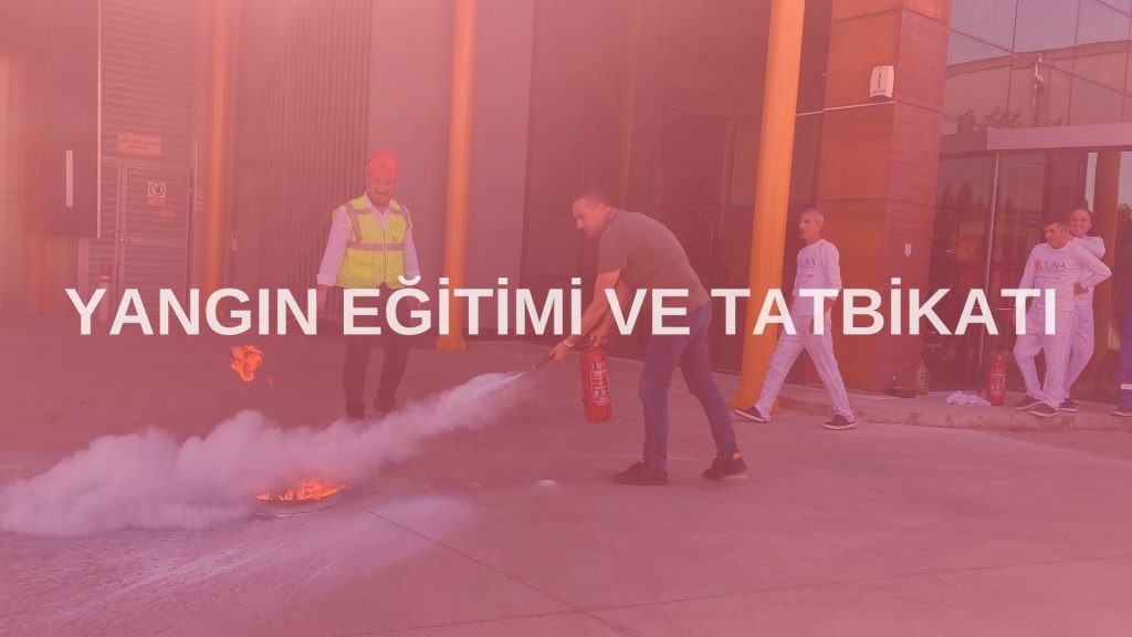 izmir yangin egitim tatbikati