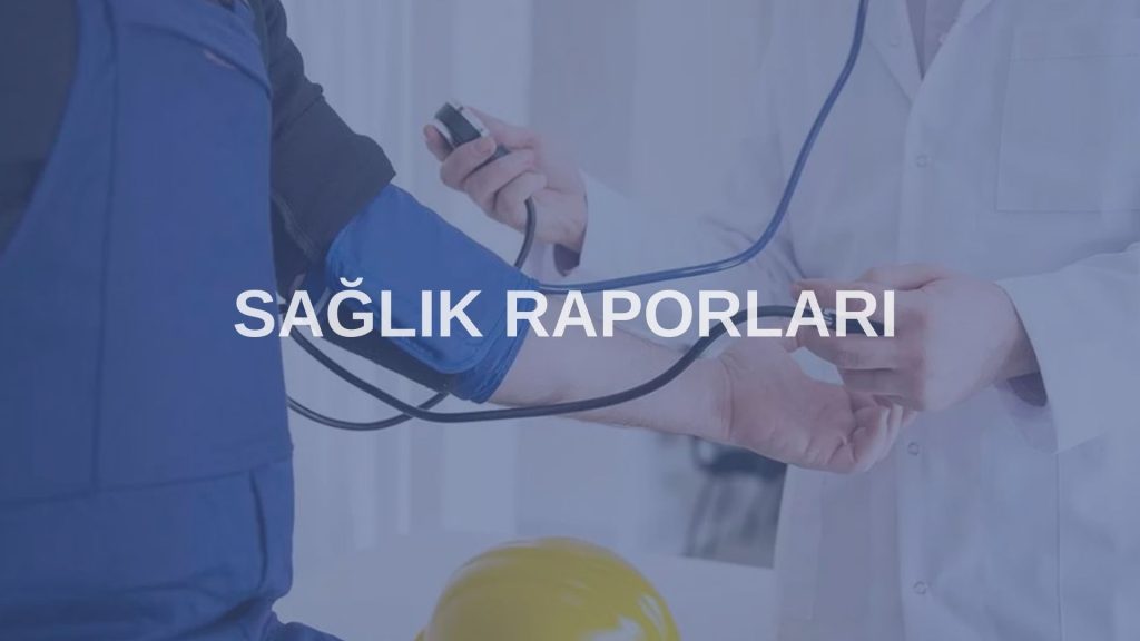 saglik raporlari ise giris izmir